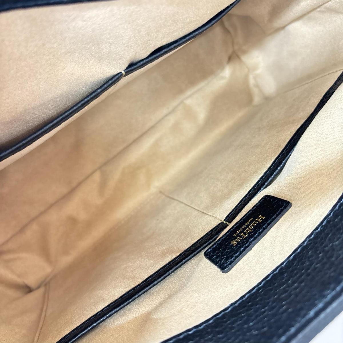 その他バッグ HushTag 姫路レザー ハンドバッグ 黒 ブラック