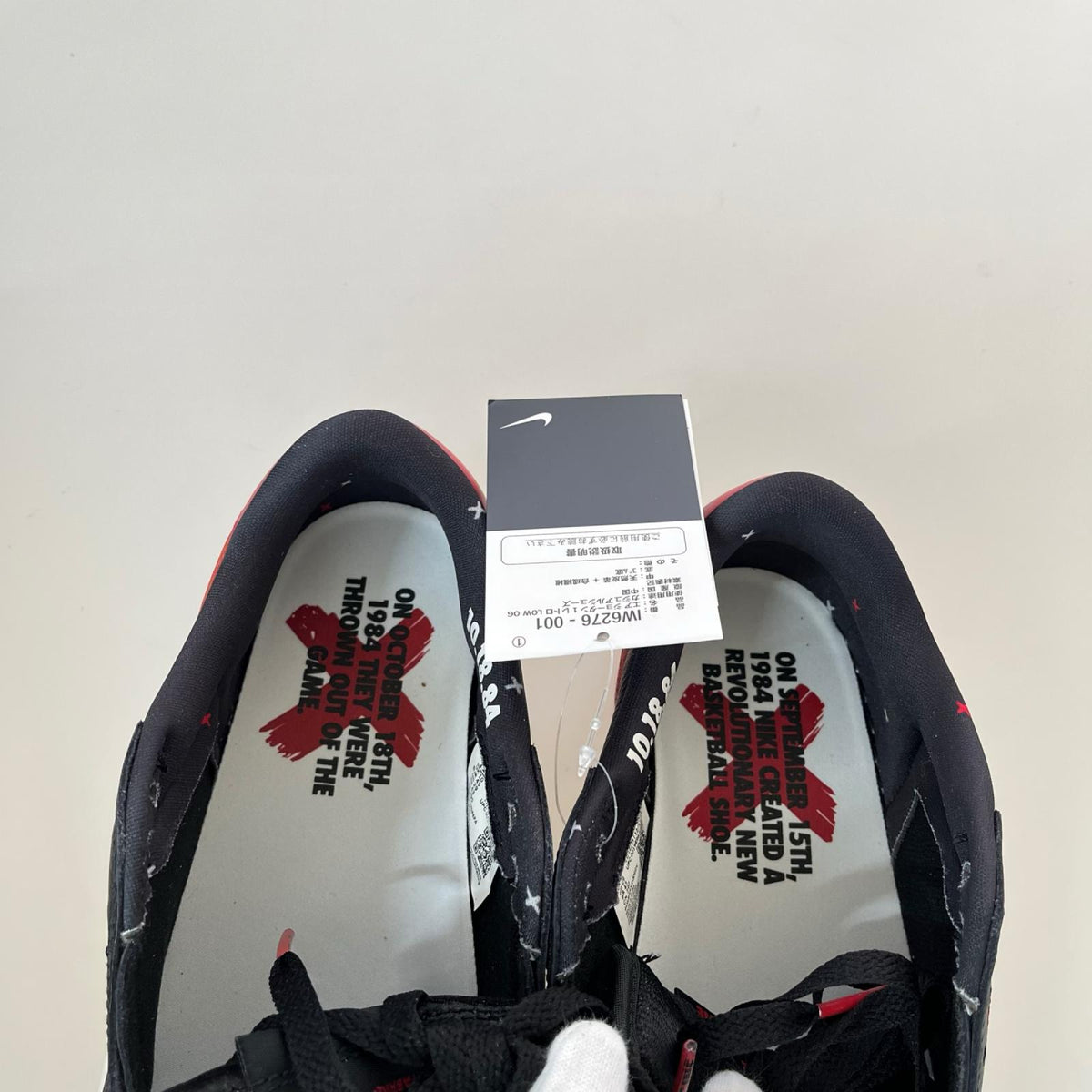 スニーカー AIR JORDAN 1 RETRO LOW OG 赤黒 (29.0cm) 29cm (US11 UK10 1/2 EU48)