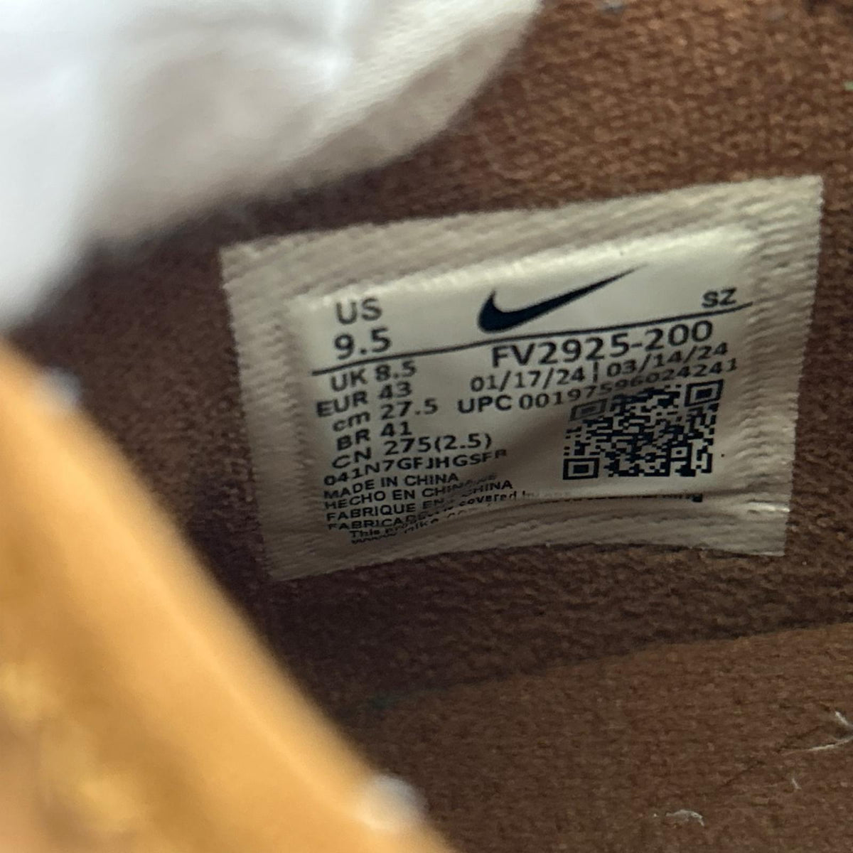 スニーカー ACG AIR EXPLORAID 27.5㎝ 茶 27.5cm (US9 1/2 UK9 EU45) ブラウン