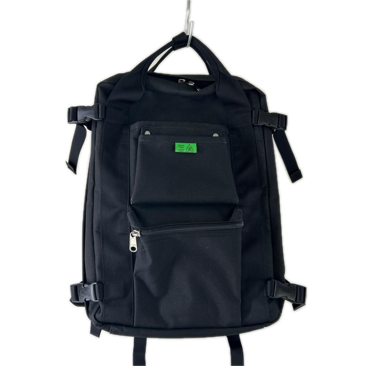 リュック・デイパック PORTER UNION RUCKSACK 黒 ブラック