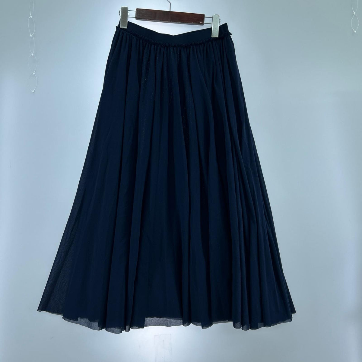 ロングスカート 紺 40 ネイビー