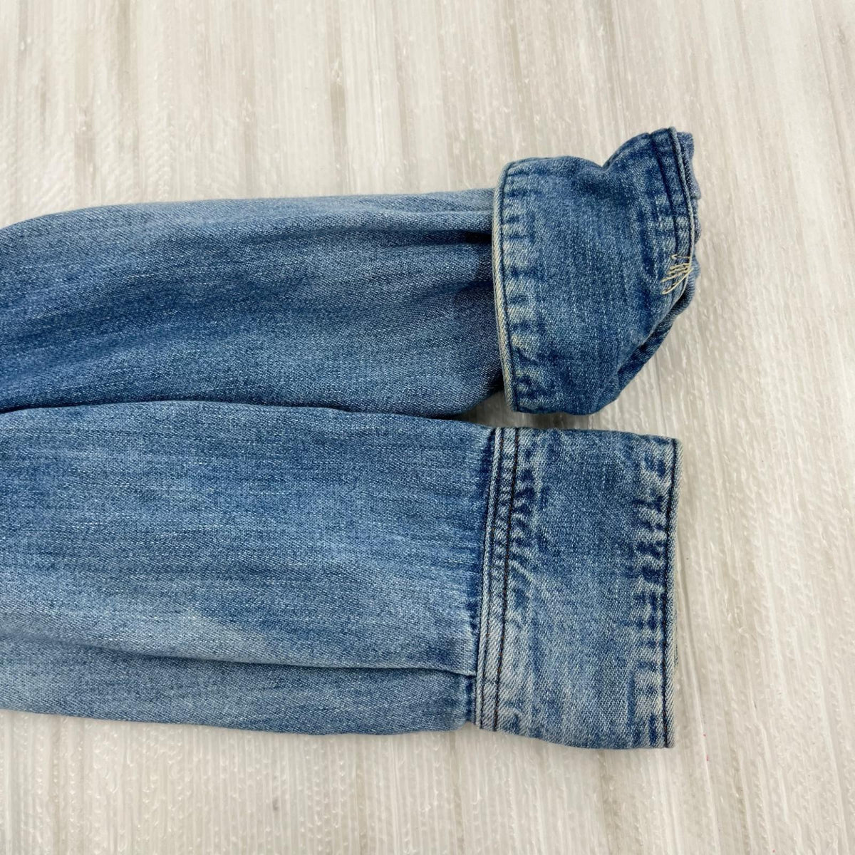 長袖シャツ BLUE BLUE デニムウエスタンシャツ ターコイズ コンチョ (2) 2 ブルー
