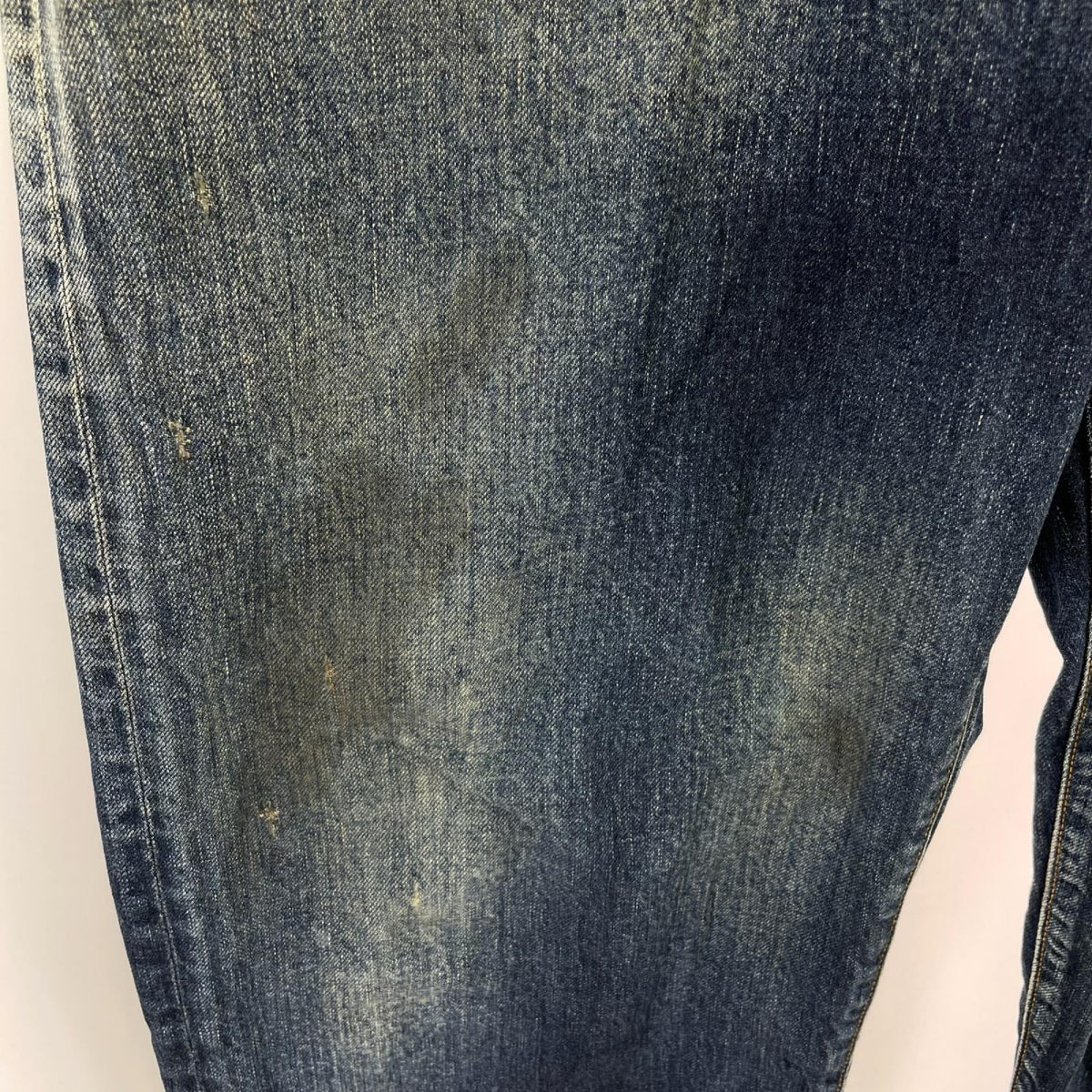 デニムパンツ AGING TAPERED 5P DENIM PANTS (2) 2 ブルー