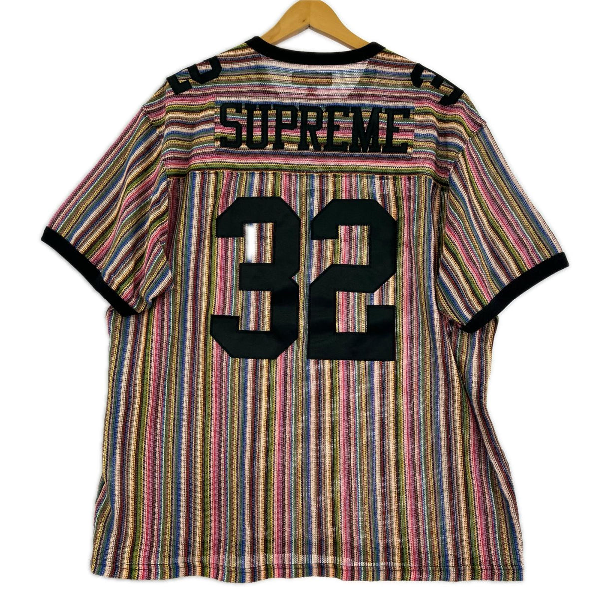 半袖Tシャツ Supreme Open Knit Football Top-L L マルチカラー