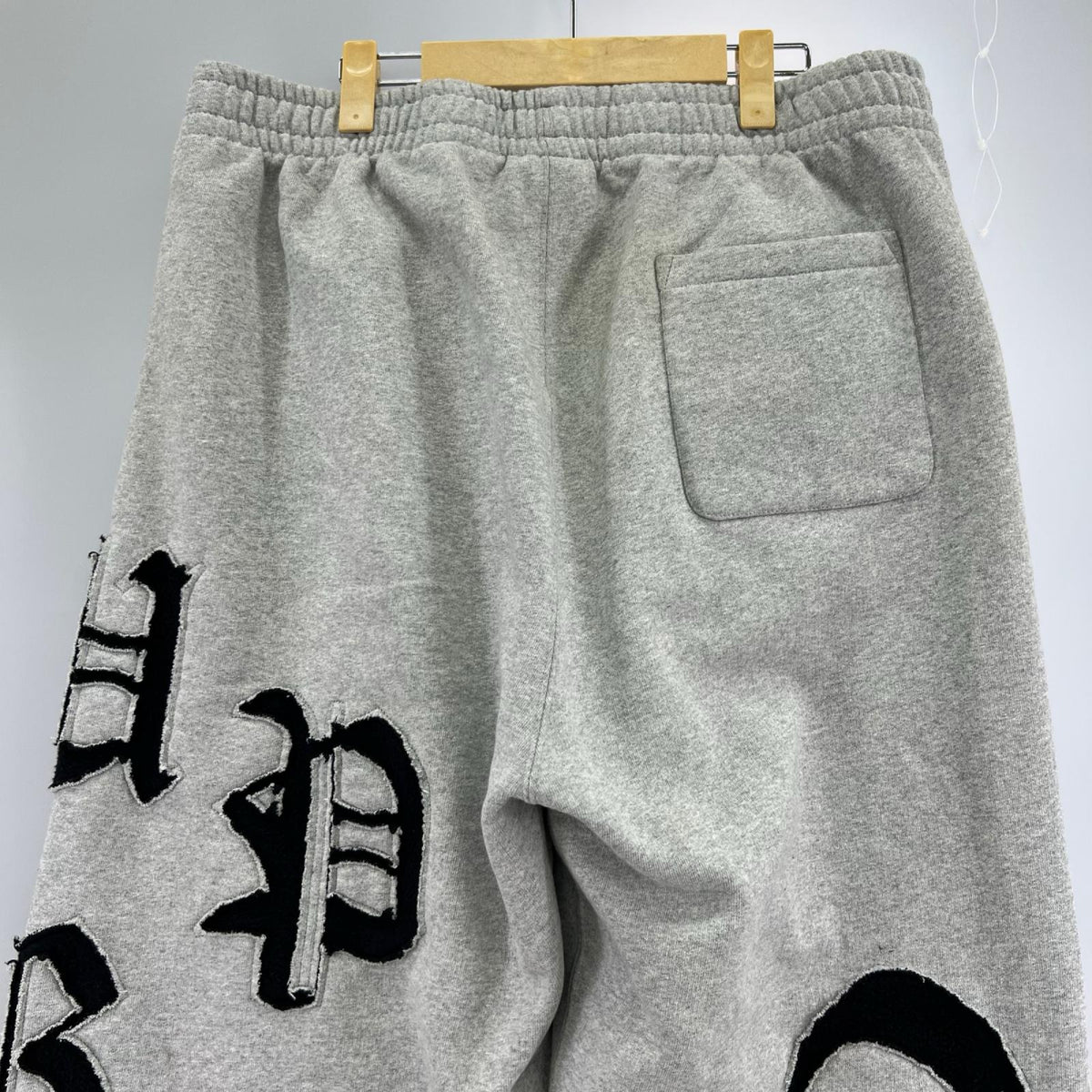 パンツ 26ss cut out sweatpant heather grey-L L グレー