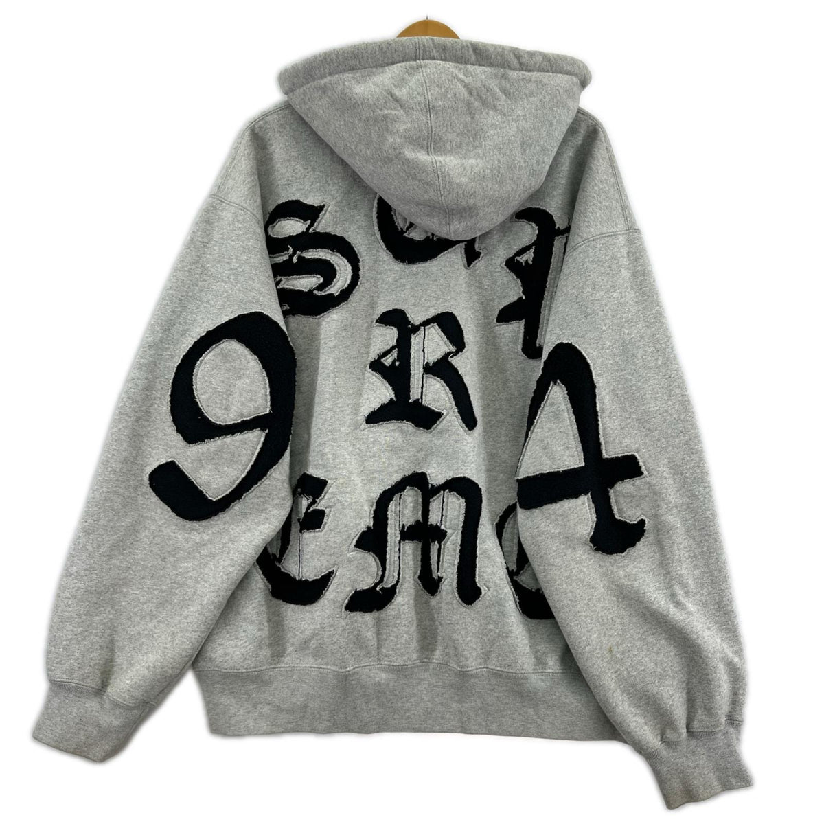 パーカー Supreme Cut Out Zip Up Hooded-L L グレー