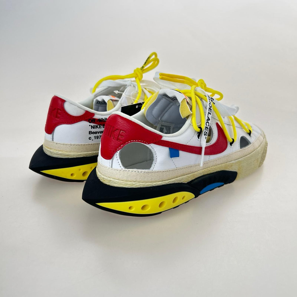 スニーカー ×OFF-WHITE/BLAZER LOW '77 28.5cm (US10 1/2 UK10 EU47) ホワイト