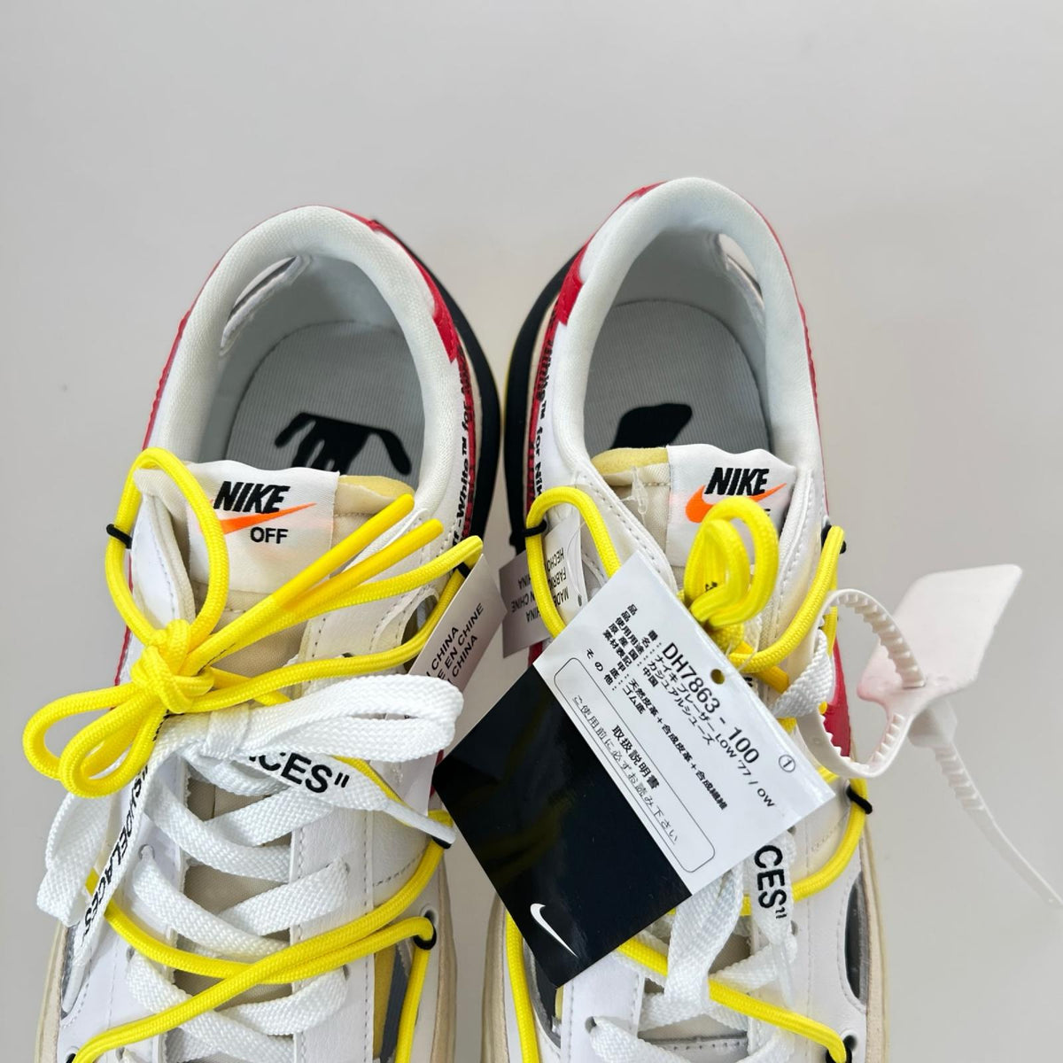 スニーカー ×OFF-WHITE/BLAZER LOW '77 28.5cm (US10 1/2 UK10 EU47) ホワイト