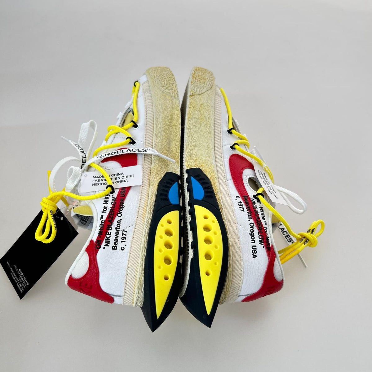 スニーカー ×OFF-WHITE/BLAZER LOW '77 28.5cm (US10 1/2 UK10 EU47) ホワイト