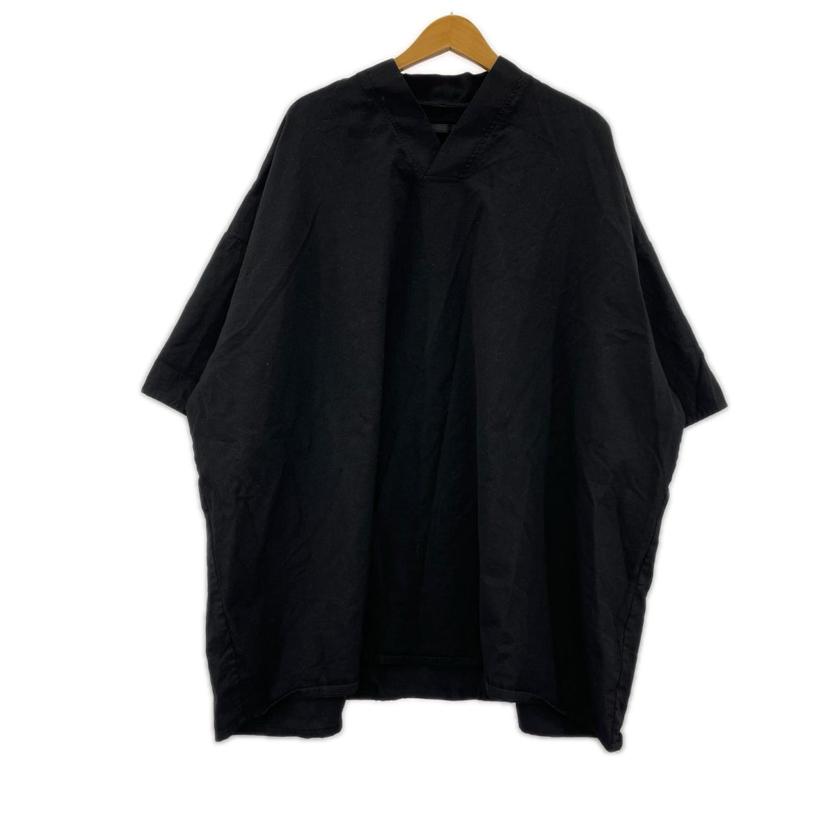 半袖Tシャツ BISHOOL プルオーバー 黒 フリー ブラック