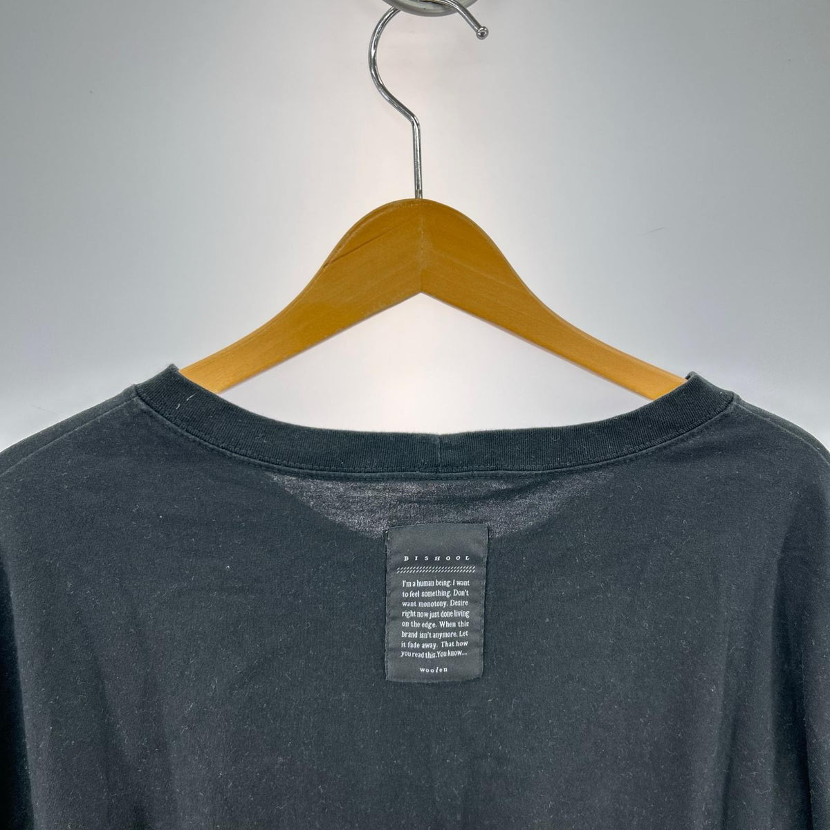 半袖Tシャツ BISHOOL 黒 フリー ブラック
