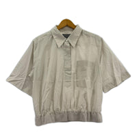 半袖シャツ WASHED COTTON 1 ベージュ