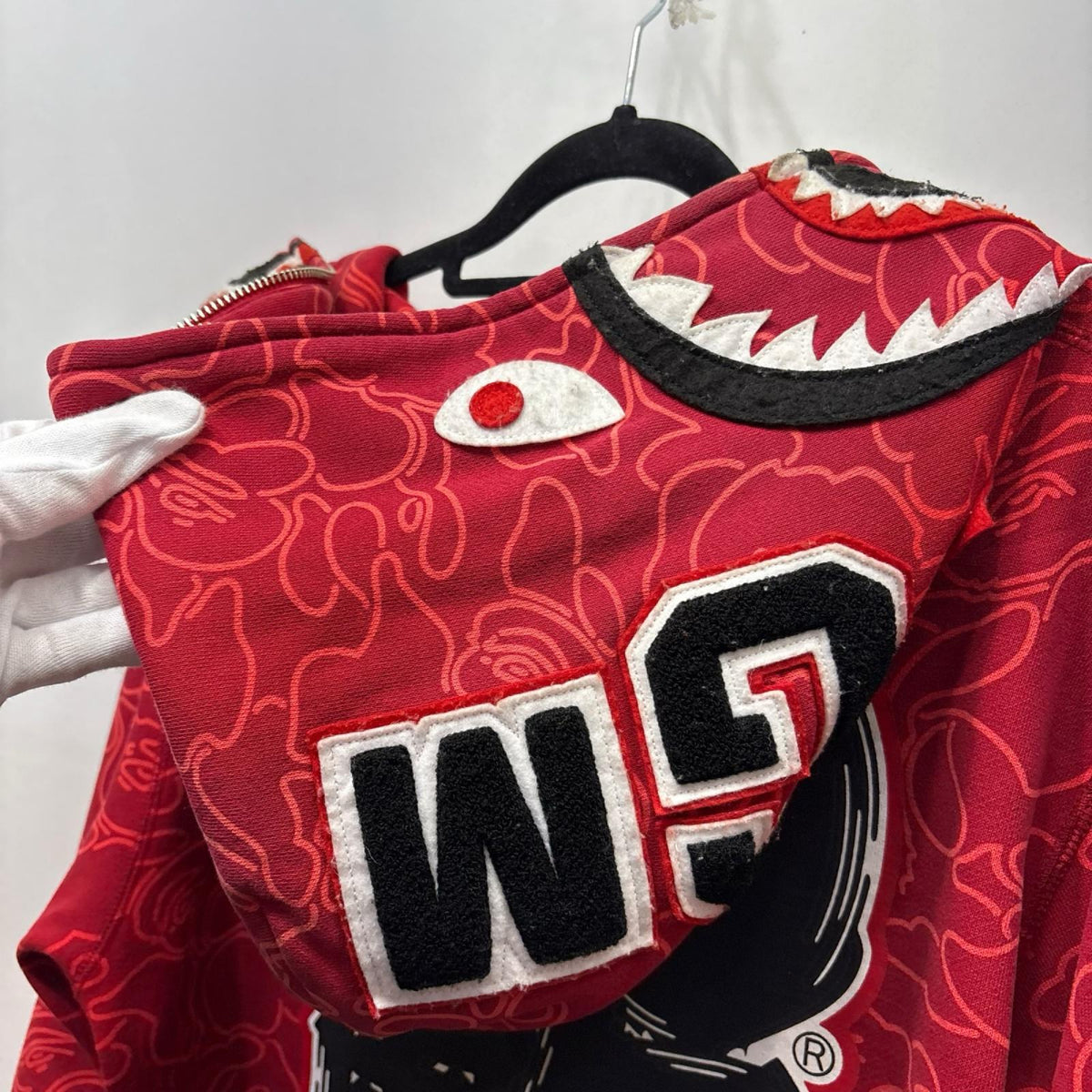 パーカー 30th Anniversary Shark Hoodie 赤 (M) M