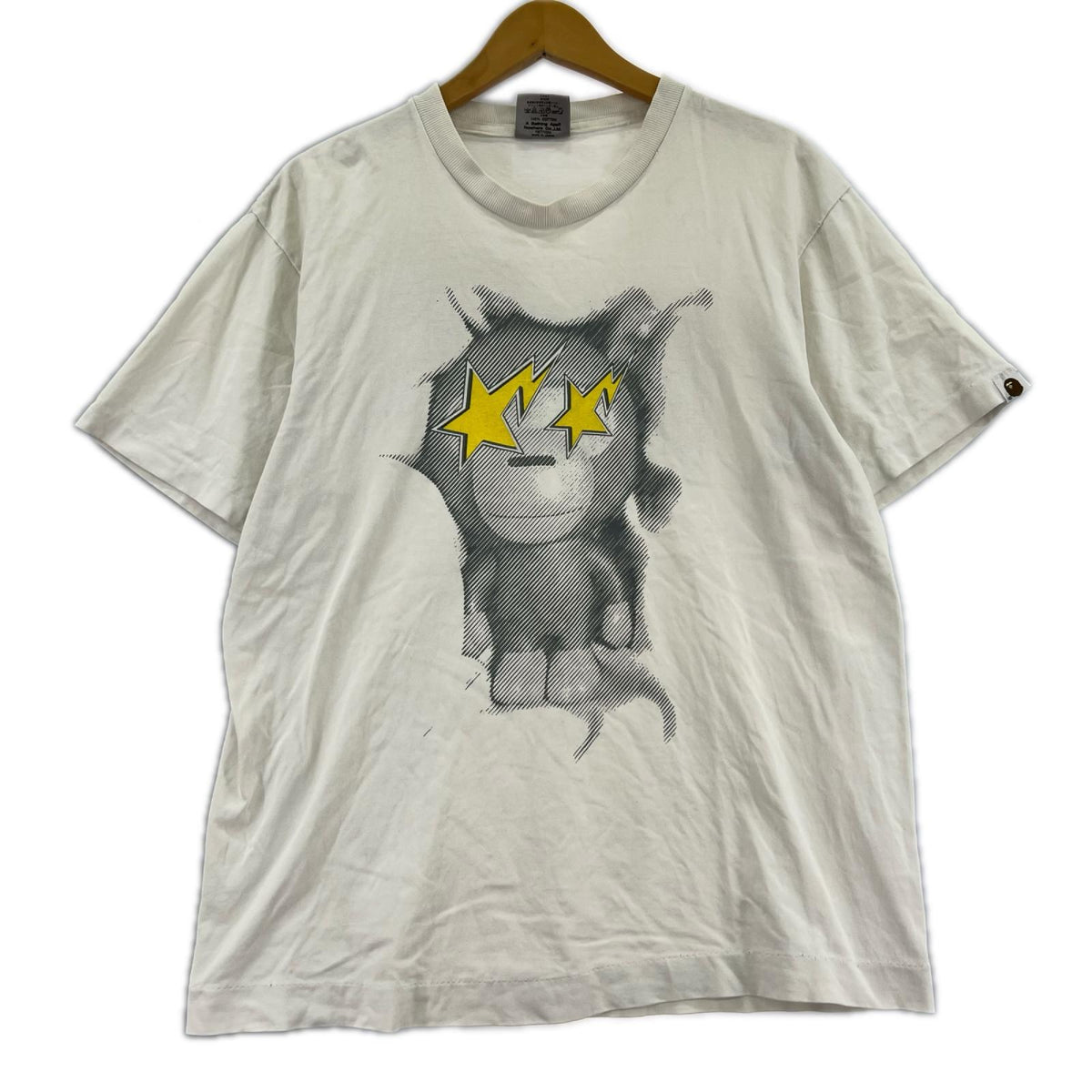 半袖Tシャツ BAPE STER (L) ホワイト L ホワイト