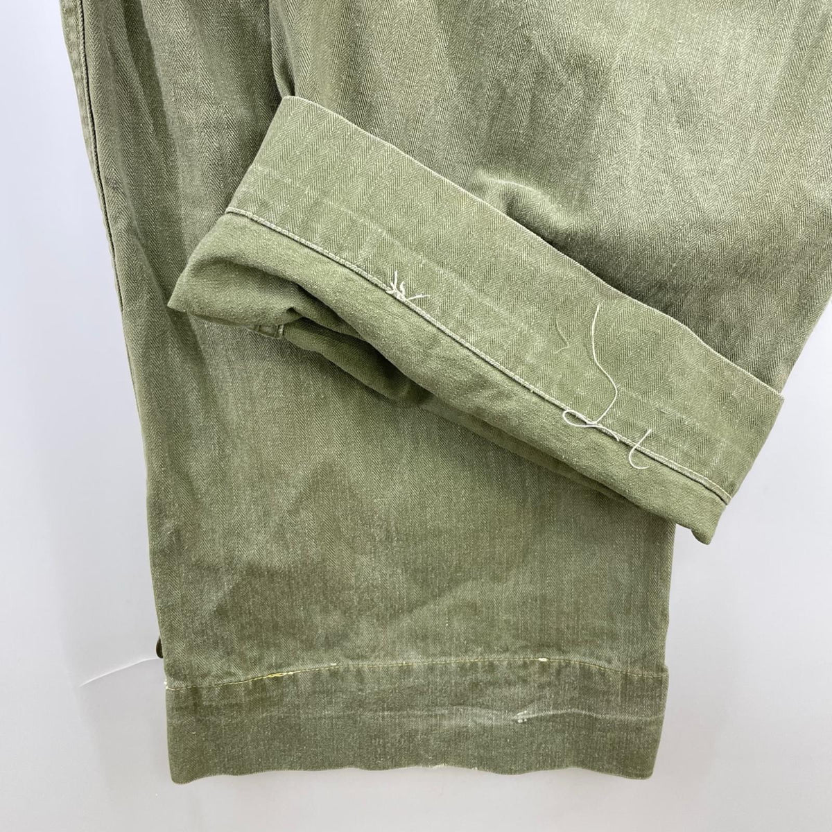 オーバーオール U.S.ARMY 50s 13スターボタン HBT オールインワン (S) カーキ
