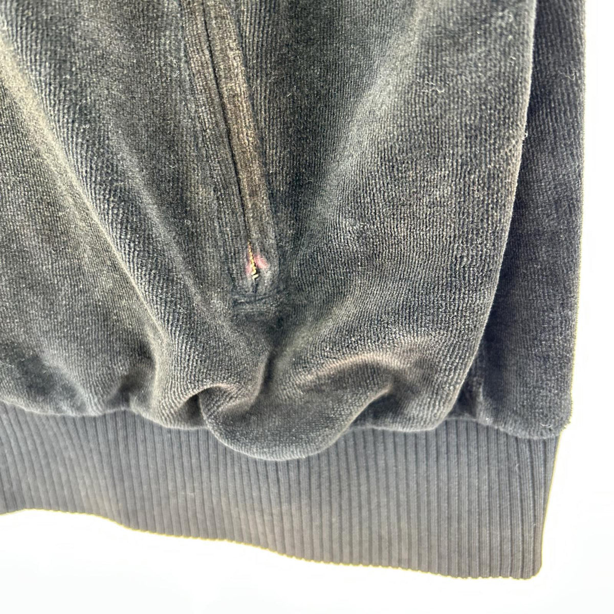 ジャケット 90-00s BUNDESWEAR Velvet Track Jacket L ブラック