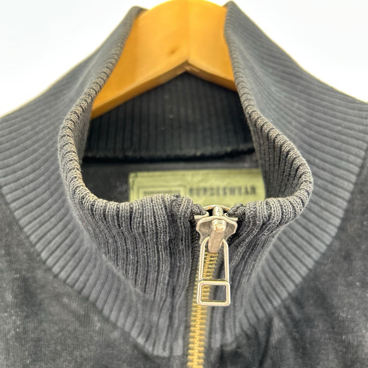 ジャケット 90-00s BUNDESWEAR Velvet Track Jacket L ブラック