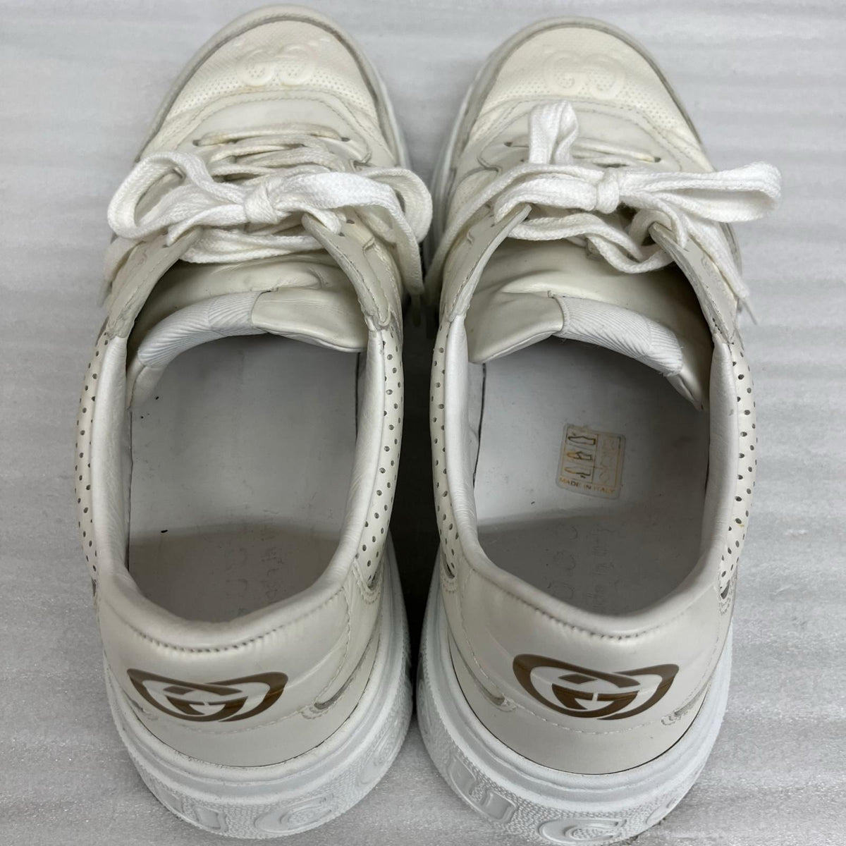 GUCCI/GGエンボス/チャンキーソールスニーカー/サイズ8/669582