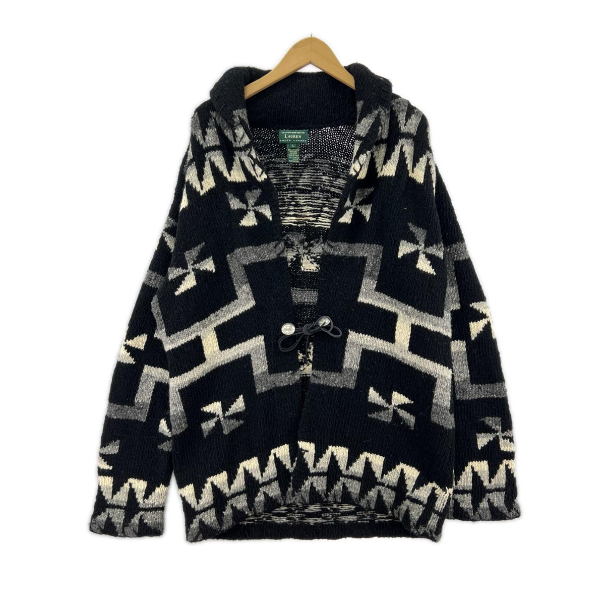 その他アウター スワティカ 卍柄コンチョガウン BLK (L) L ブラック