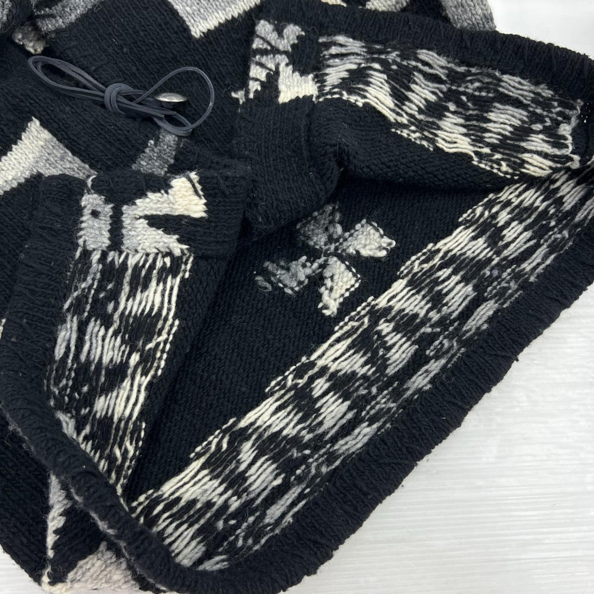 その他アウター スワティカ 卍柄コンチョガウン BLK (L) L ブラック