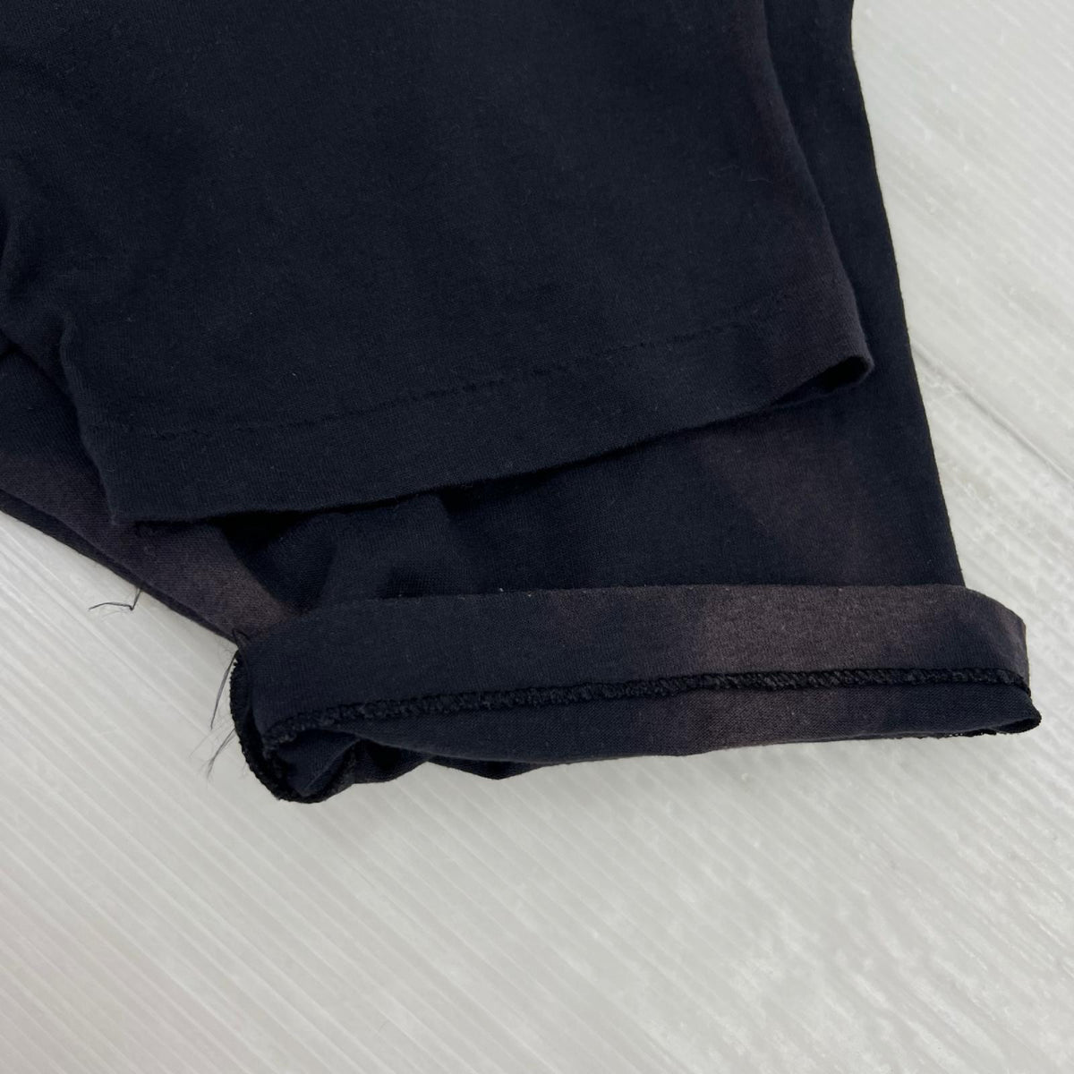 半袖Tシャツ 80-90s hanes smiley face ヘッドショットT BLK L L ブラック