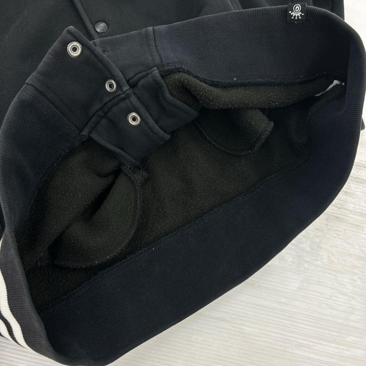 ジャケット 黒タグ スタジャン L ブラック