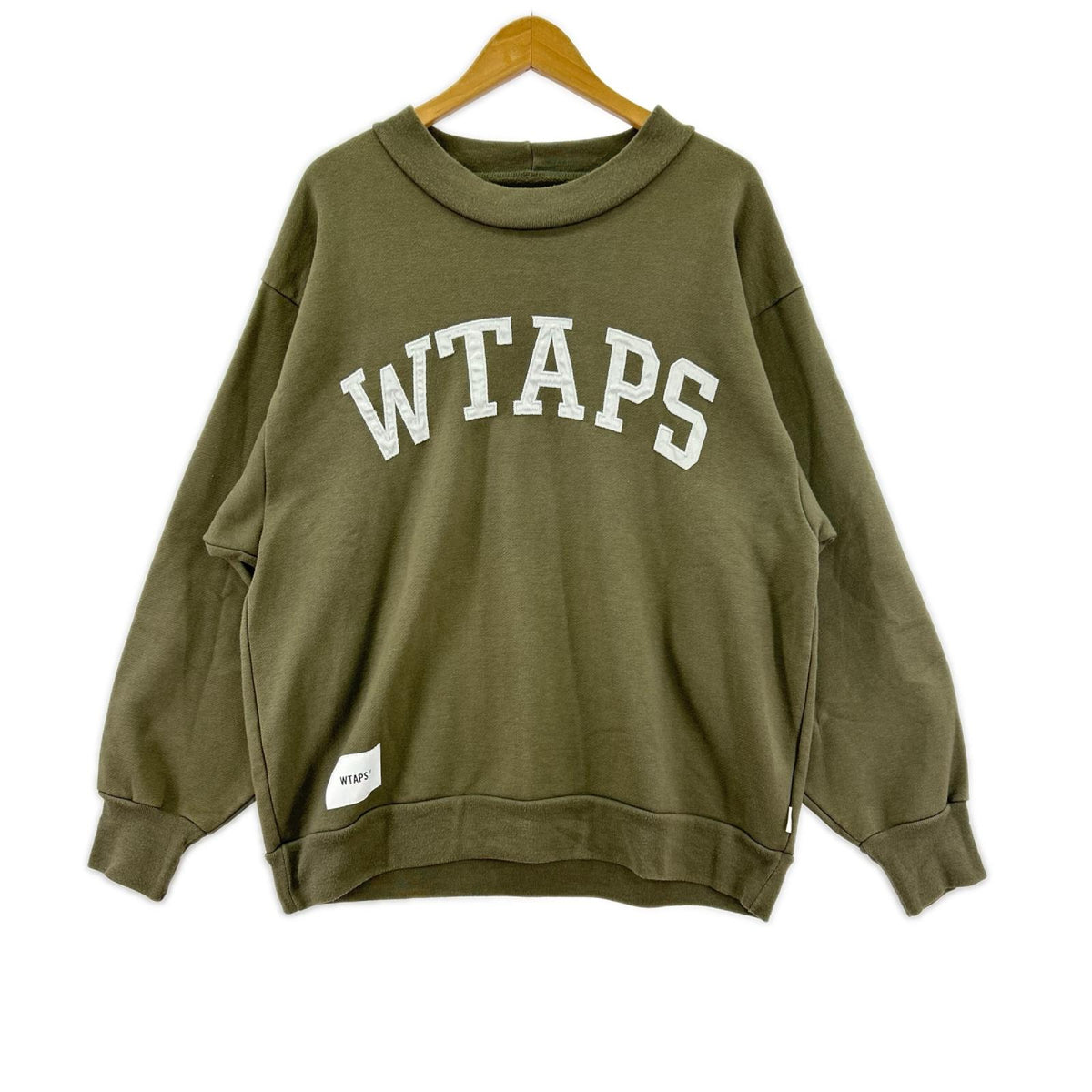 スウェット 20AW COLLEGE MOCK NECK COPO 2 グリーン