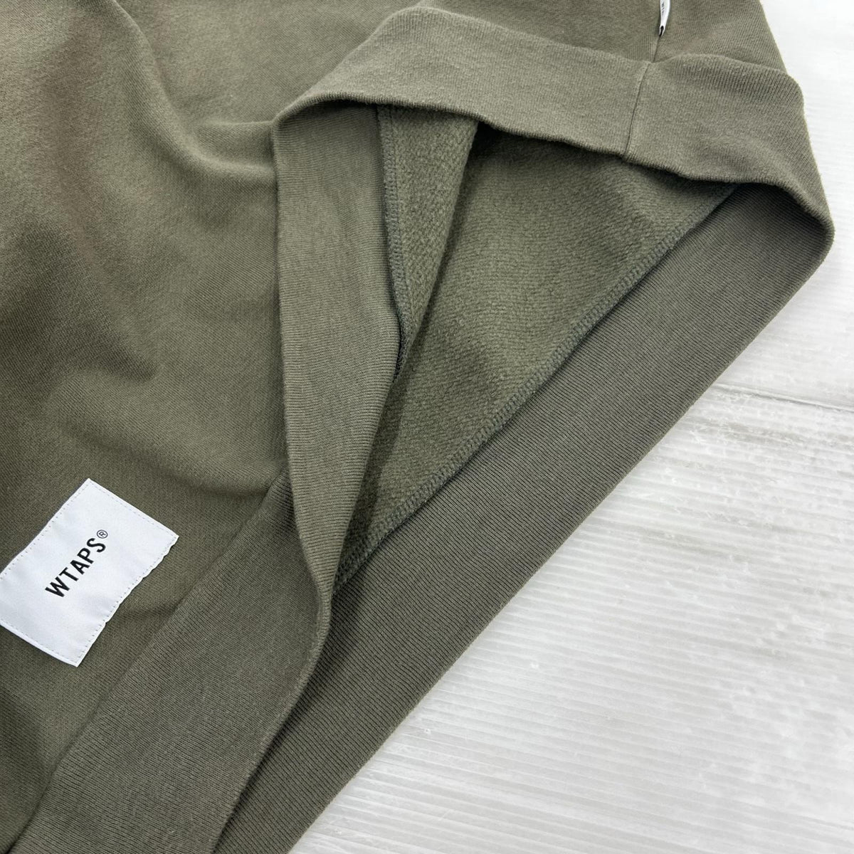 スウェット 20AW COLLEGE MOCK NECK COPO 2 グリーン