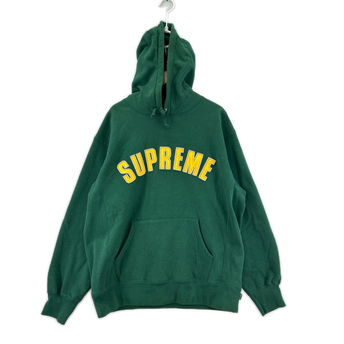 パーカー 21AW Pearl Logo Hooded Sweatshirt L グリーン