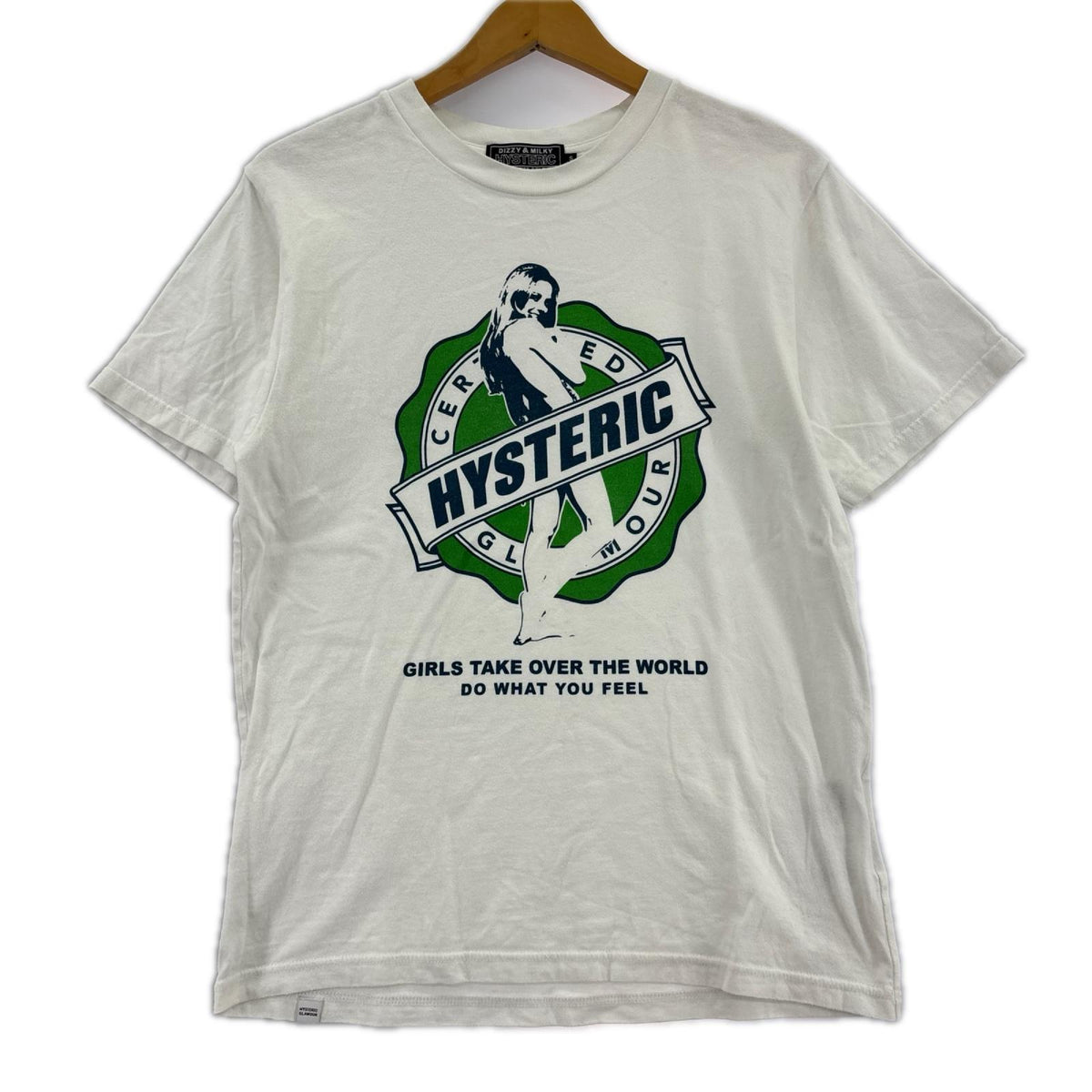 半袖Tシャツ girls take over S ホワイト
