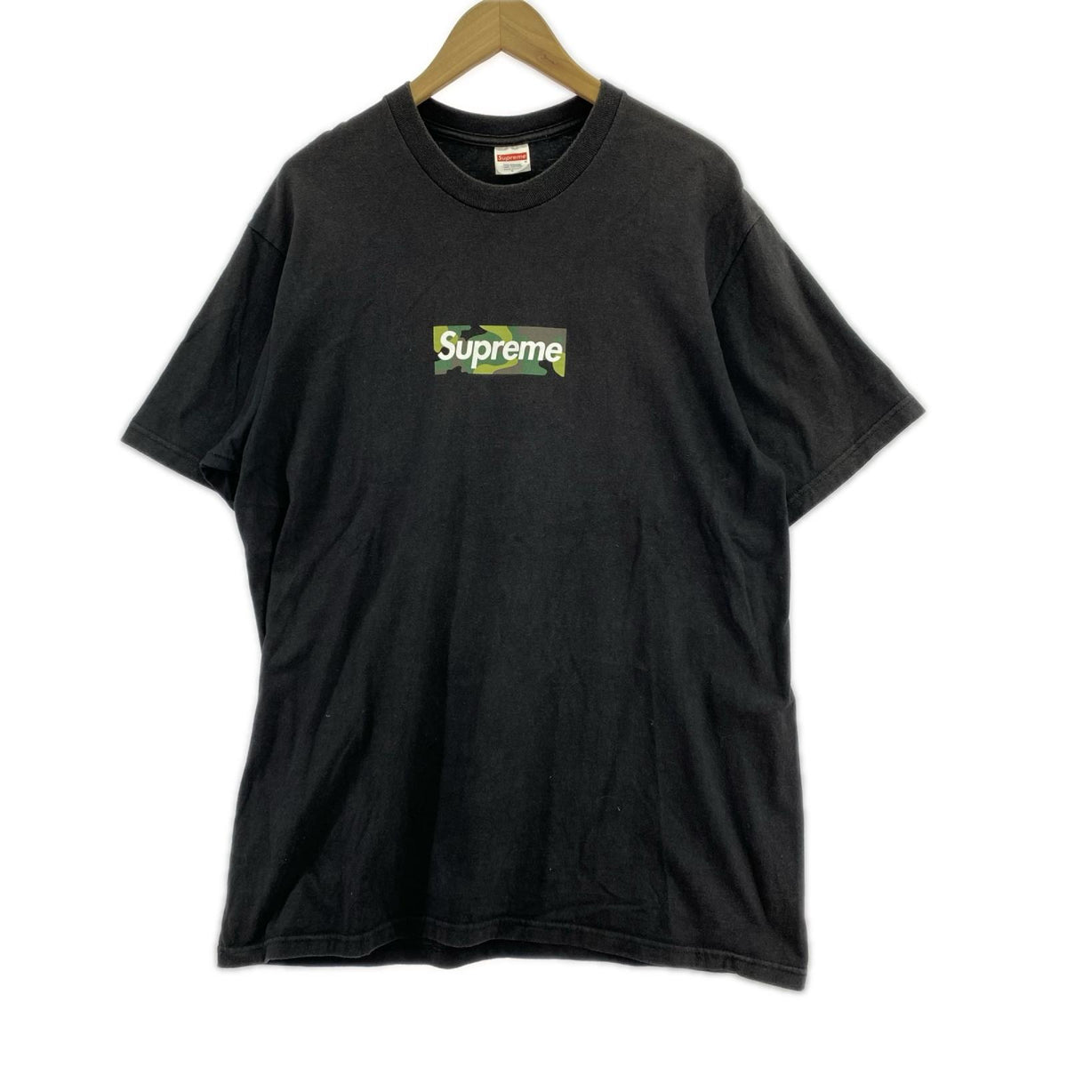 半袖Tシャツ Camo Box Logo Tee BLK L ブラック