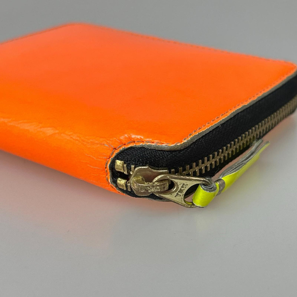 コンパクトウォレット SUPER FLUO ZIP オレンジ