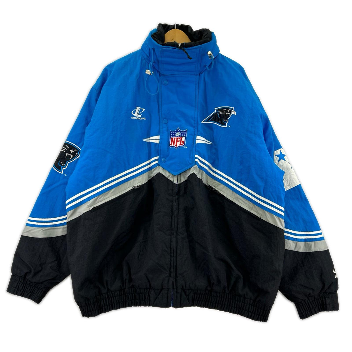 ジャケット KOGO ATHLETIC 90s NFL 青 XL ブルー