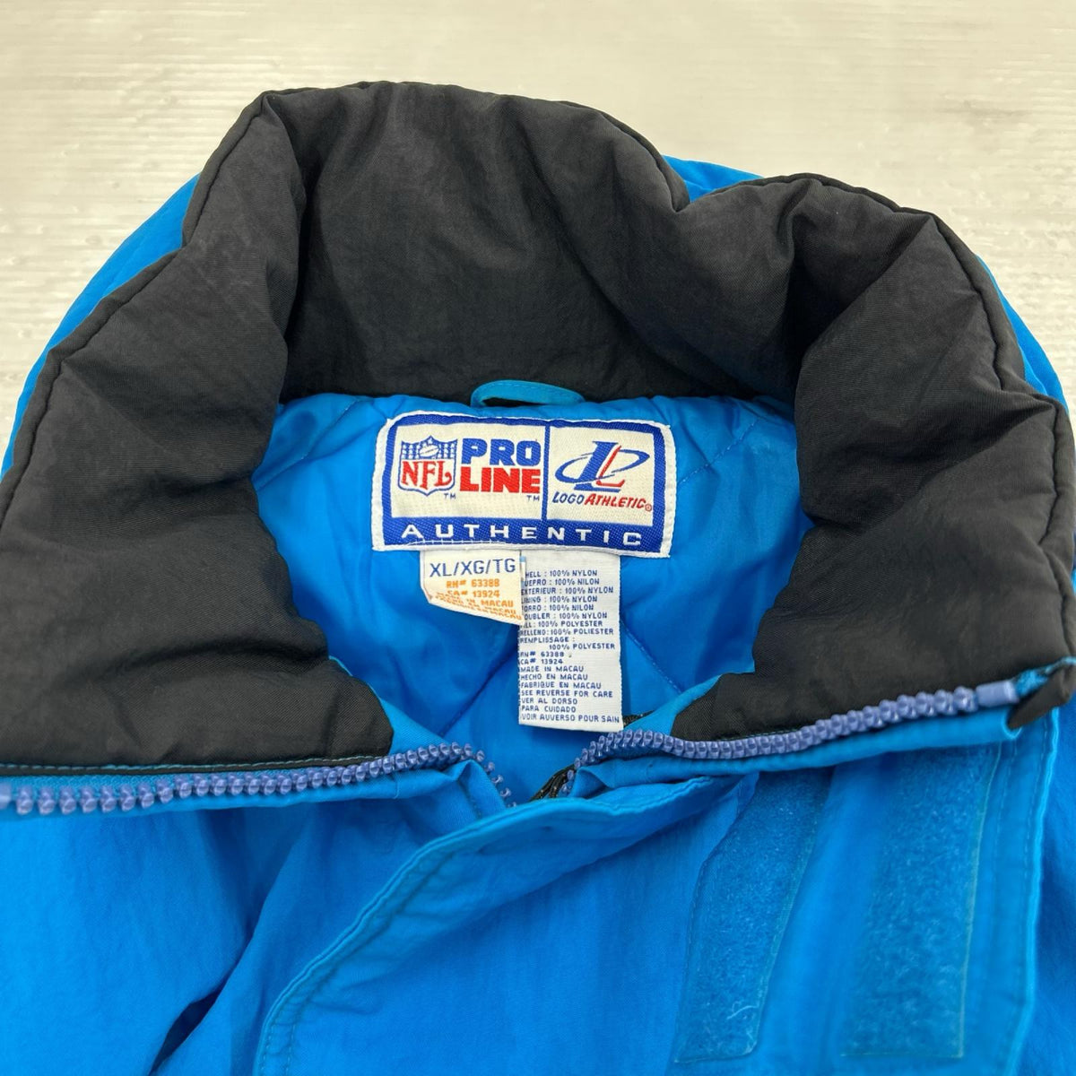 ジャケット KOGO ATHLETIC 90s NFL 青 XL ブルー