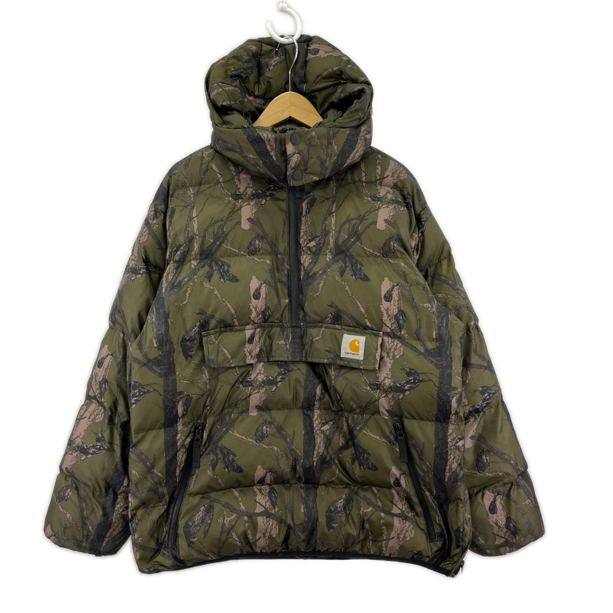 ダウンジャケット jones pullover カモ柄 S マルチカラー