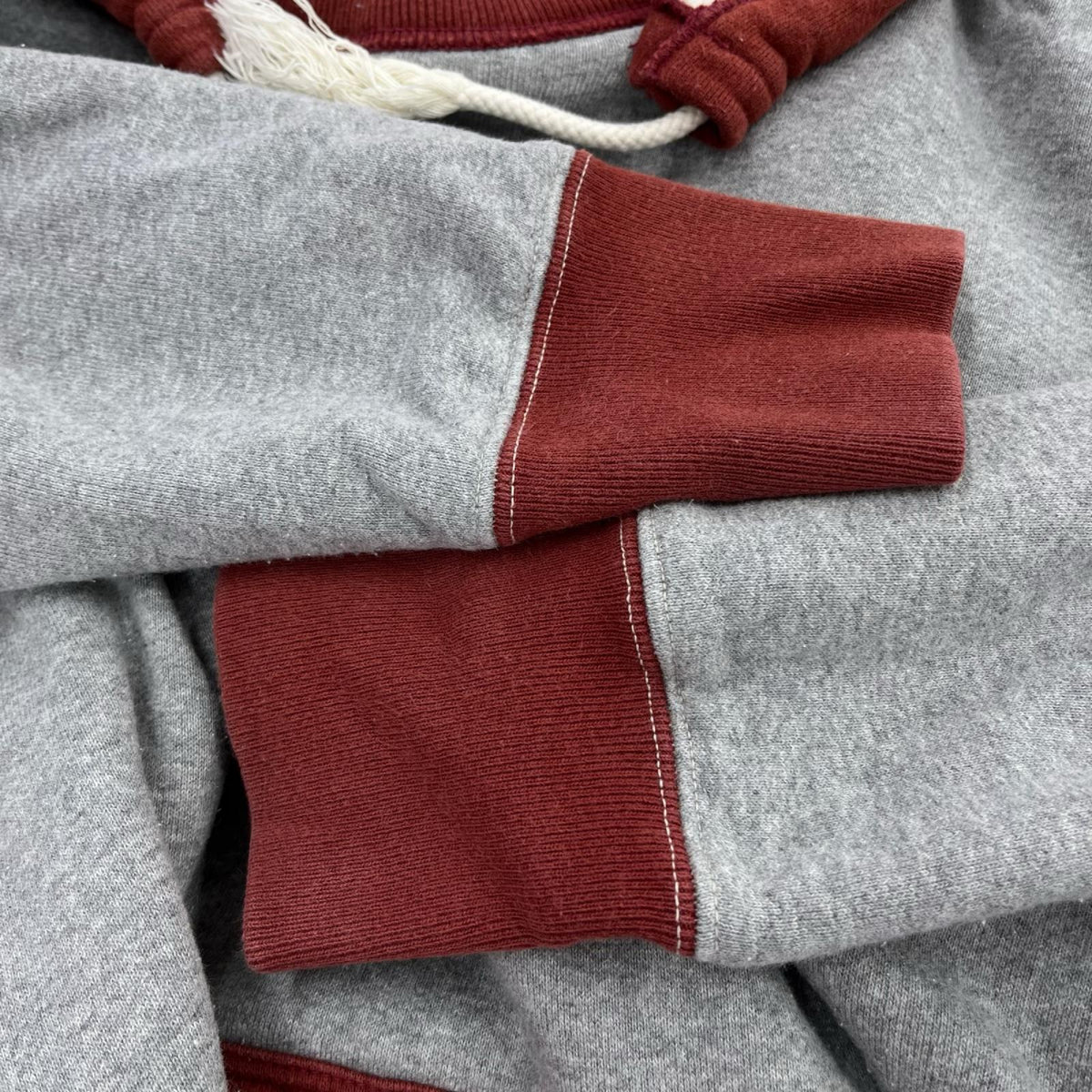 パーカー BALL PARK ツートーン ダブルフェイス (L) L グレー