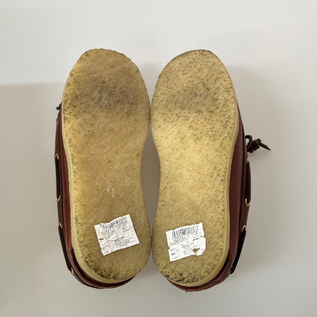 ローファー ×MOUSSY clarks godney boat ブラウン