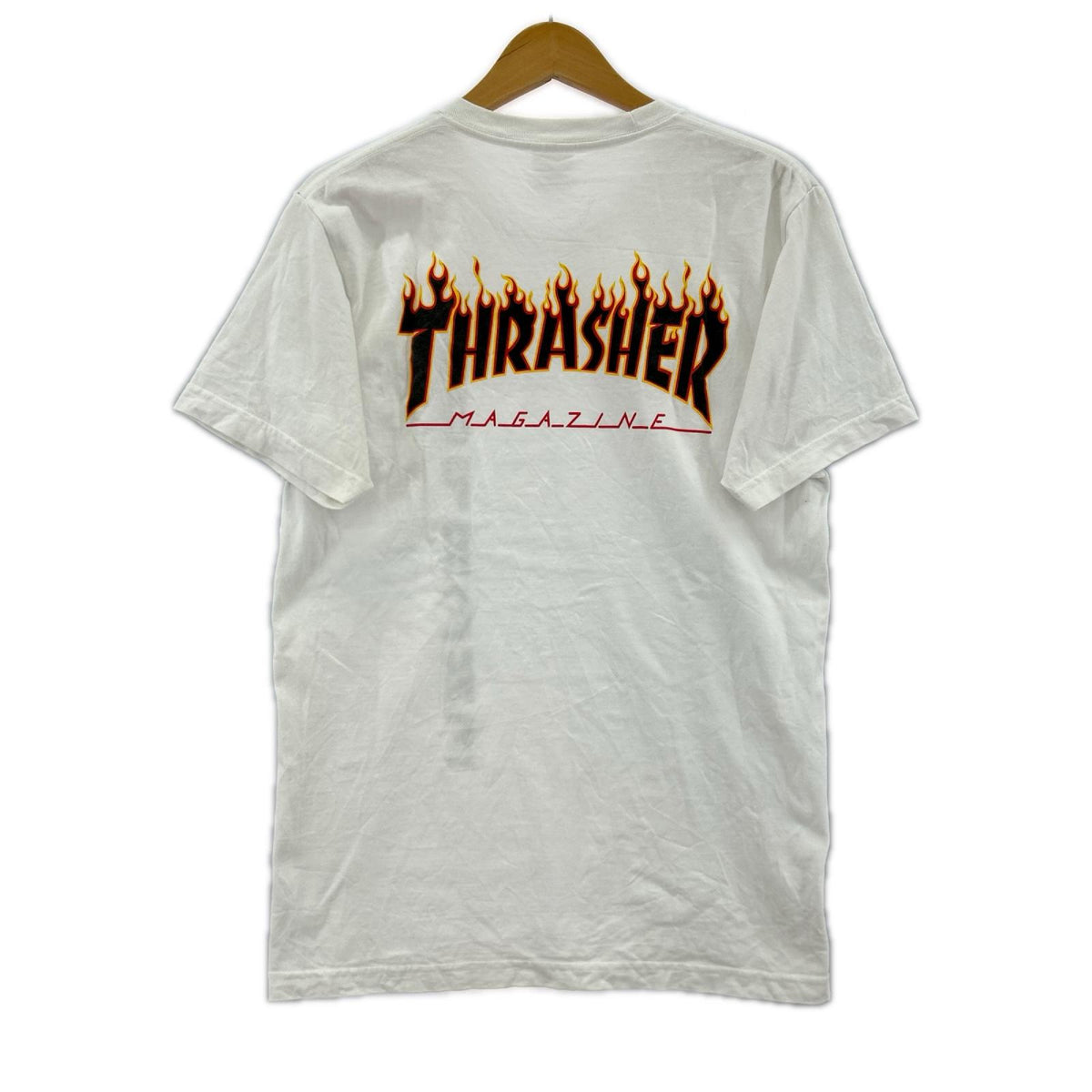 半袖Tシャツ THRASHER 白 M ホワイト