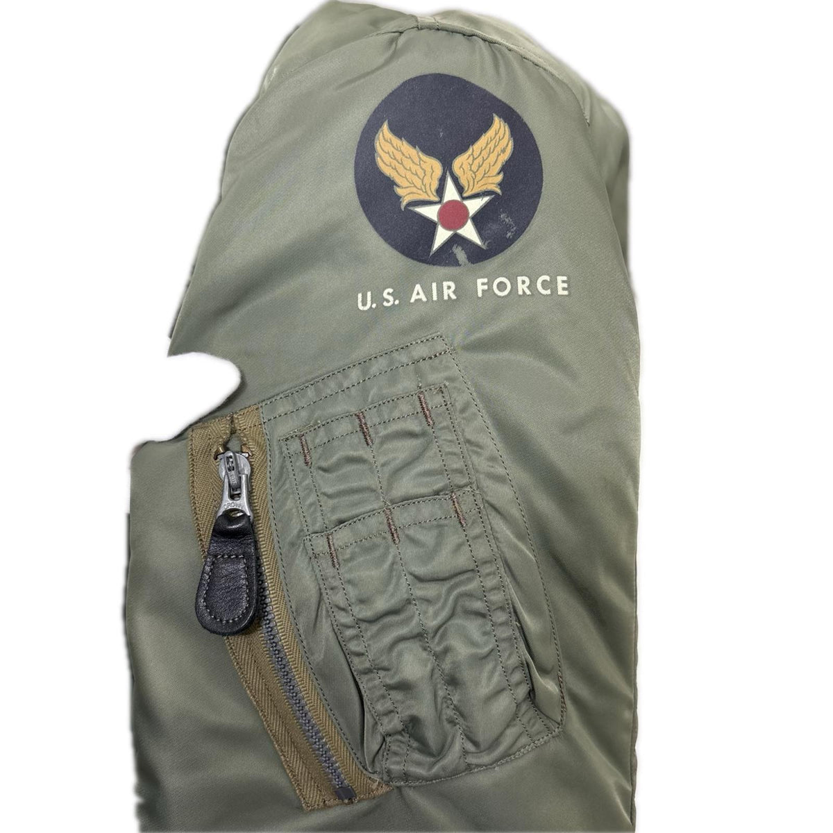 ジャケット LION UNIFORM INC MA-1(XS) SS カーキ