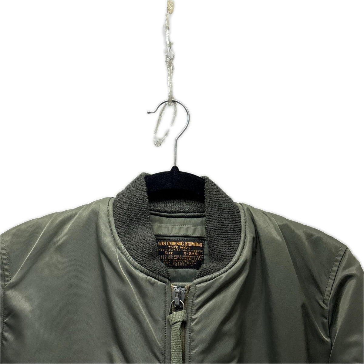 ジャケット LION UNIFORM INC MA-1(XS) SS カーキ