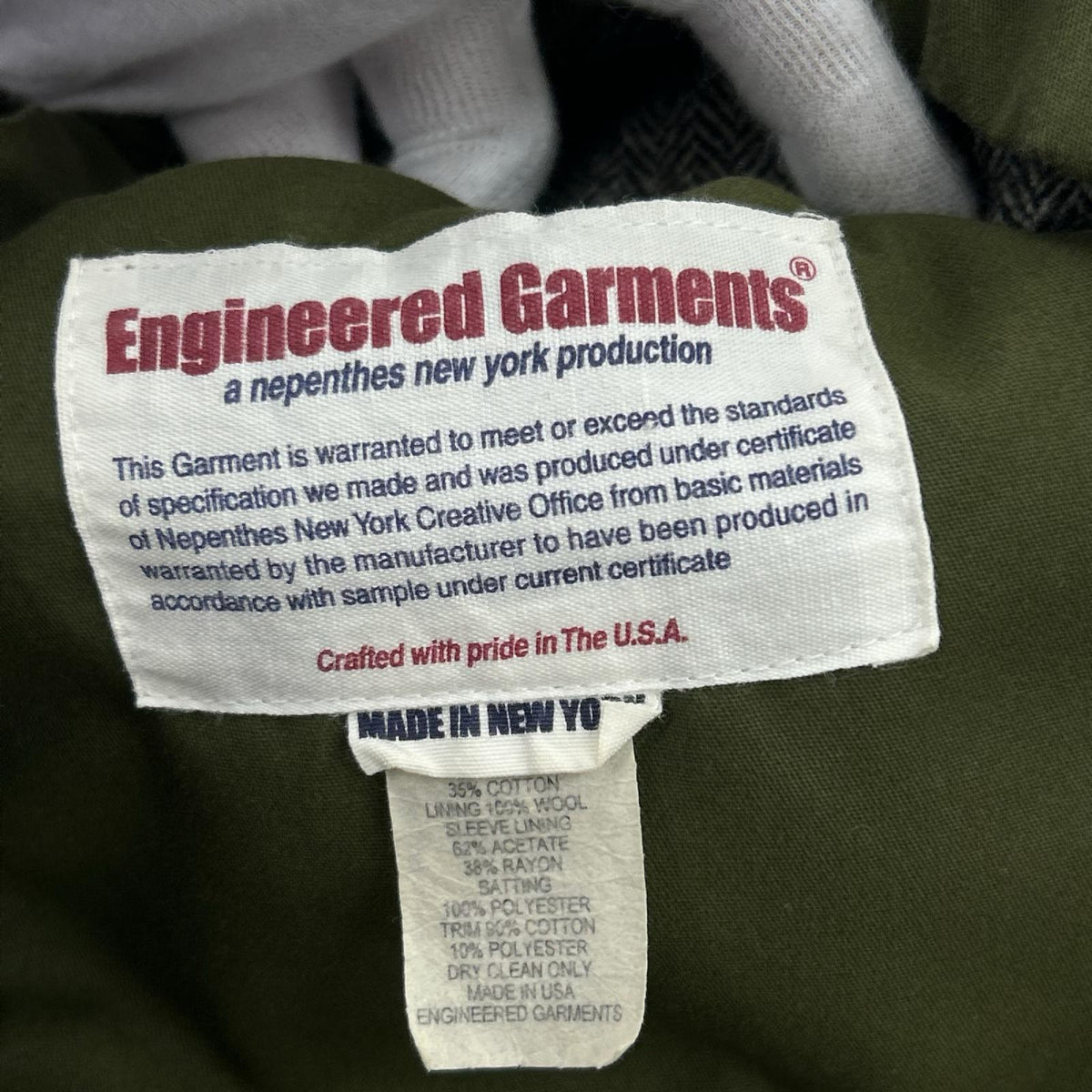 ジャケット Field Parka フィールドパーカー カーキ