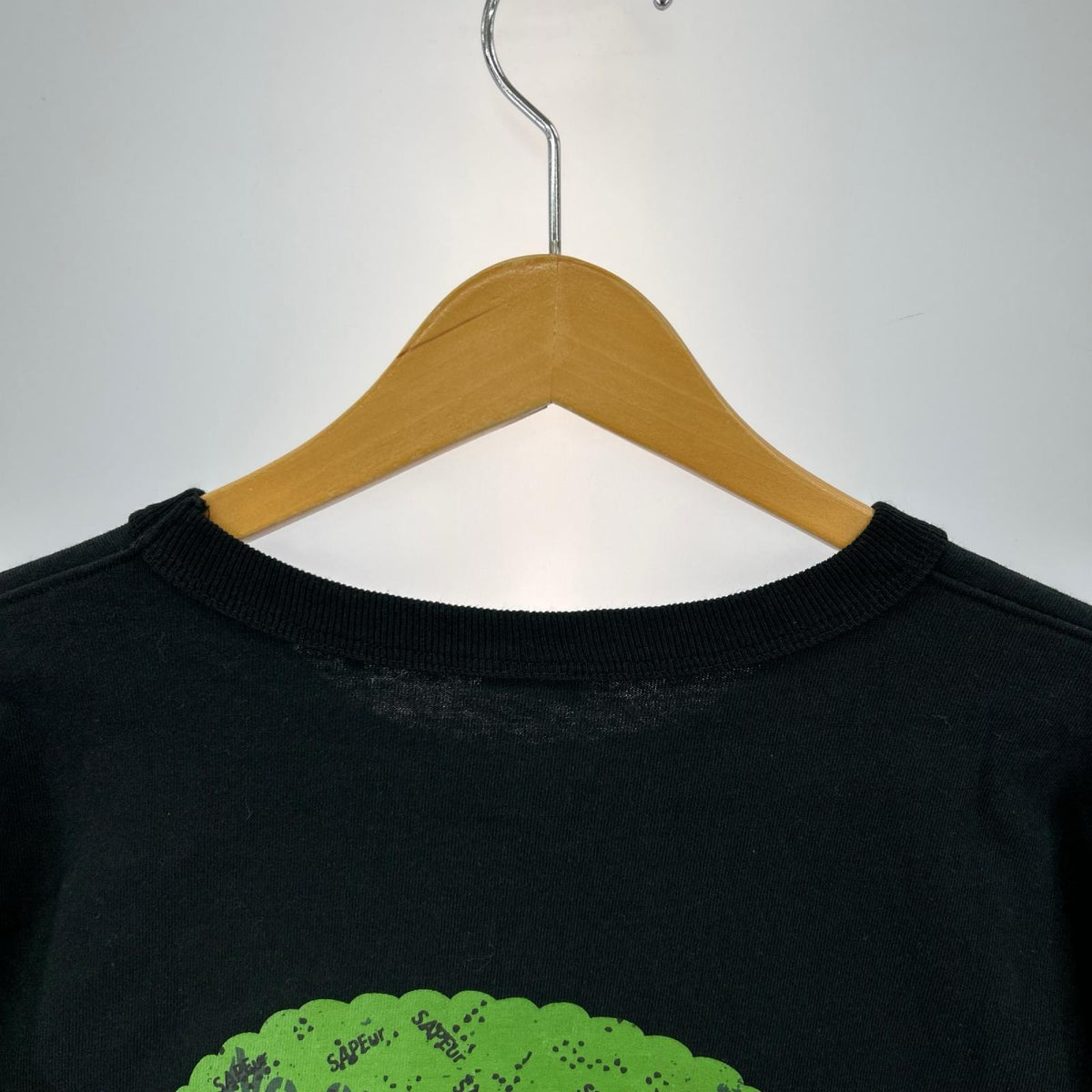半袖Tシャツ ロッドマン シャークマウス 黒 ブラック