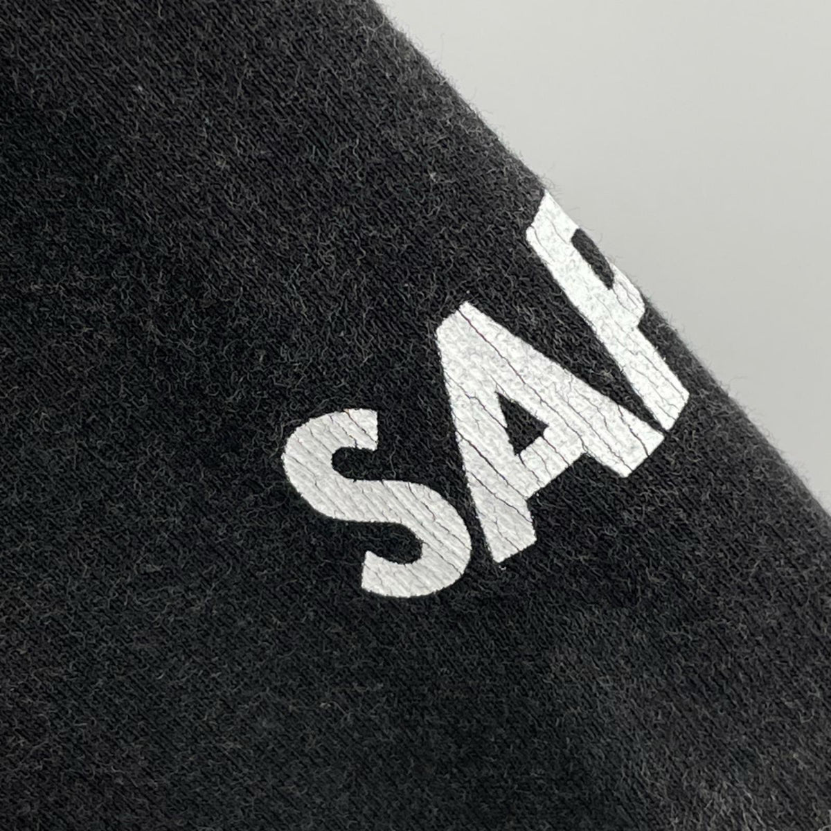 半袖Tシャツ ダブルフェイス 黒黄