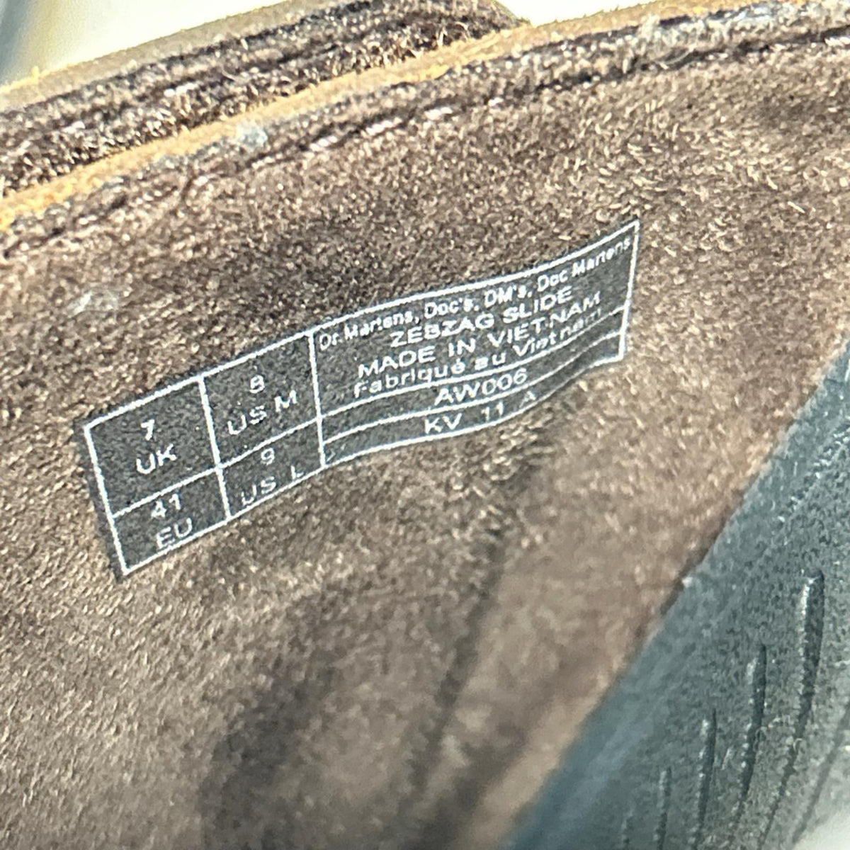 サンダル ZEBZAG SLIDE 25.5cm (US7 1/2 UK7 EU41) ブラウン