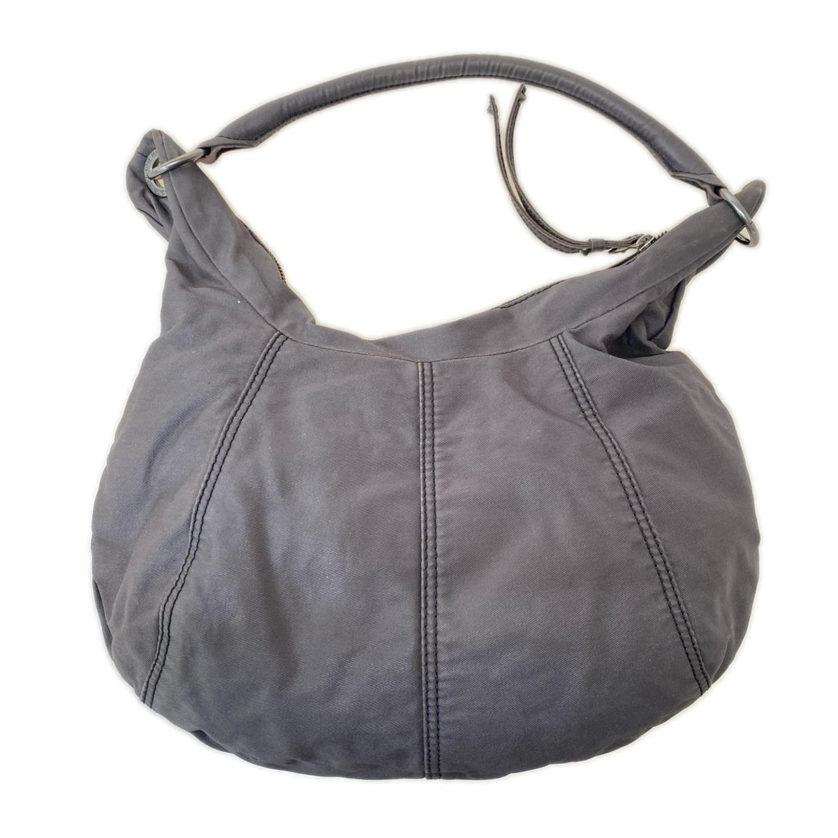 ハンドバッグ 00s Y2K Archive Hobo Bag グレー