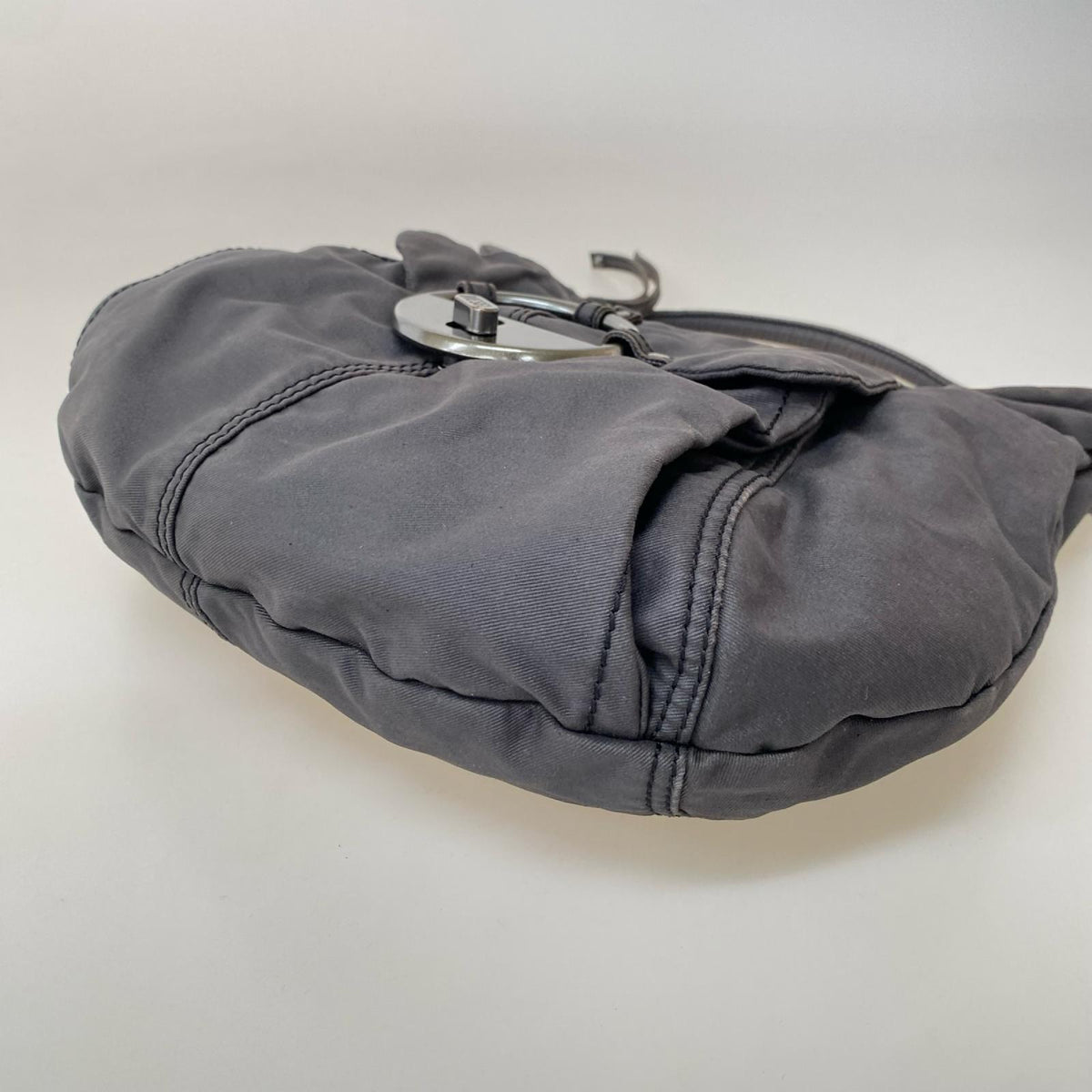 ハンドバッグ 00s Y2K Archive Hobo Bag グレー