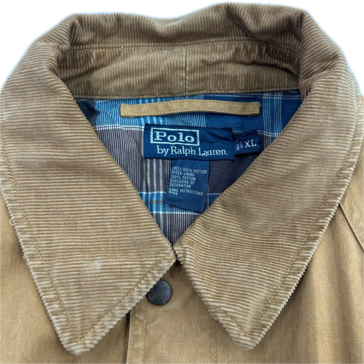 ジャケット 90s ハンティングジャケット 茶 (XL)
