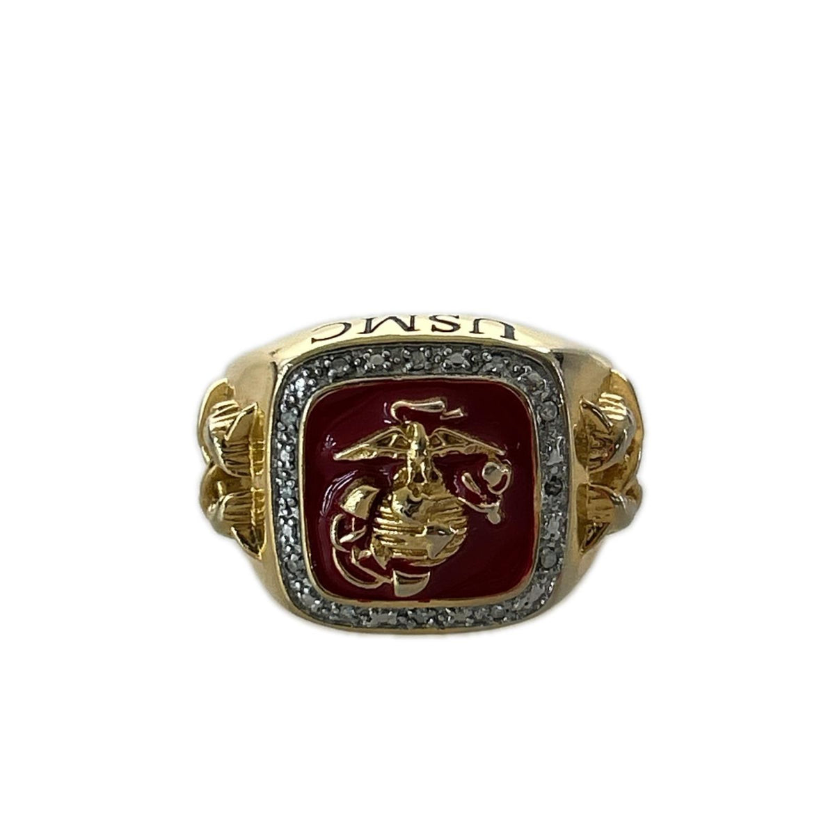 リング・指輪 ダンベリーミント USMC Semper Fi ゴールド