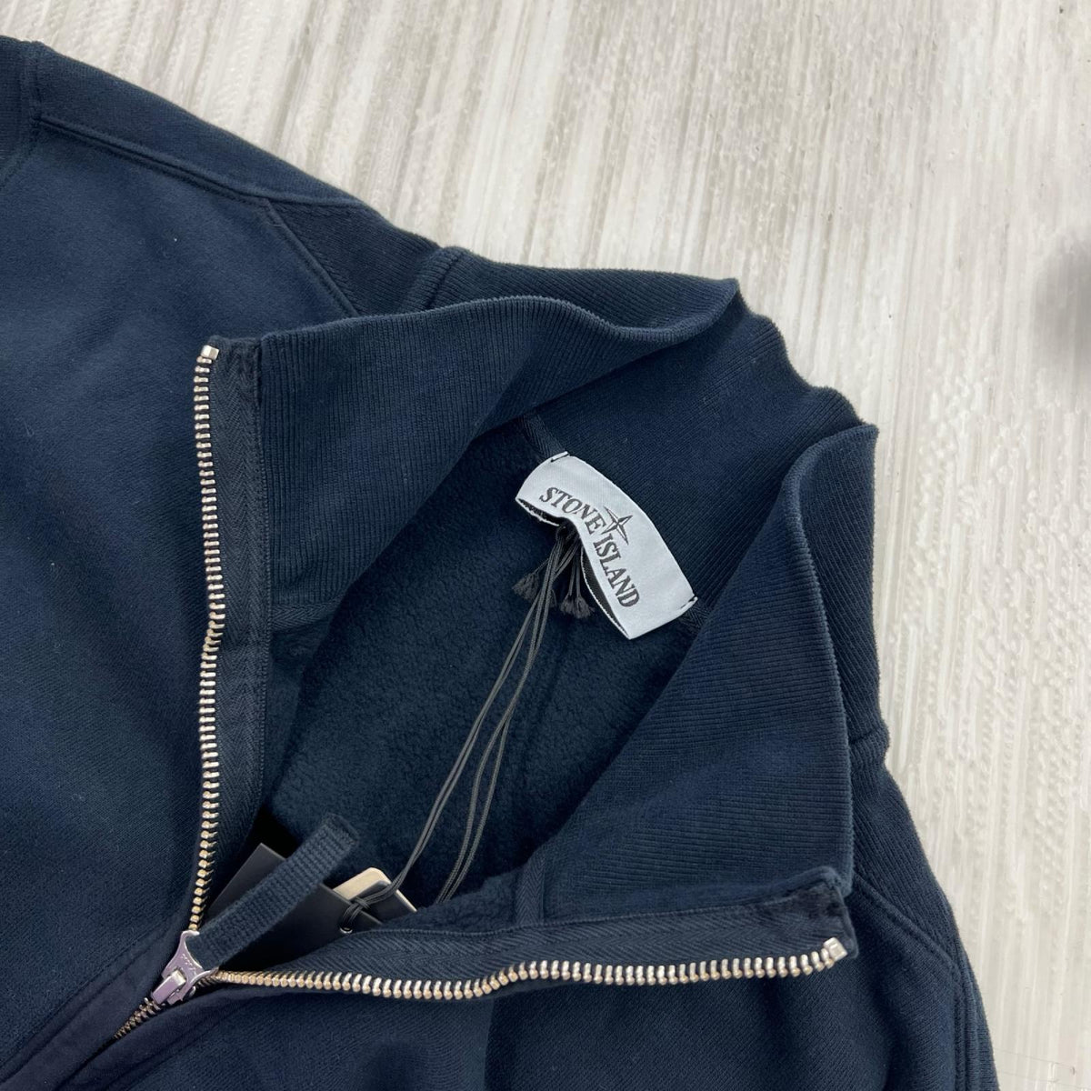 スウェット Half-zip sweatshirt ハーフジップスウェットトレーナー L ブラック