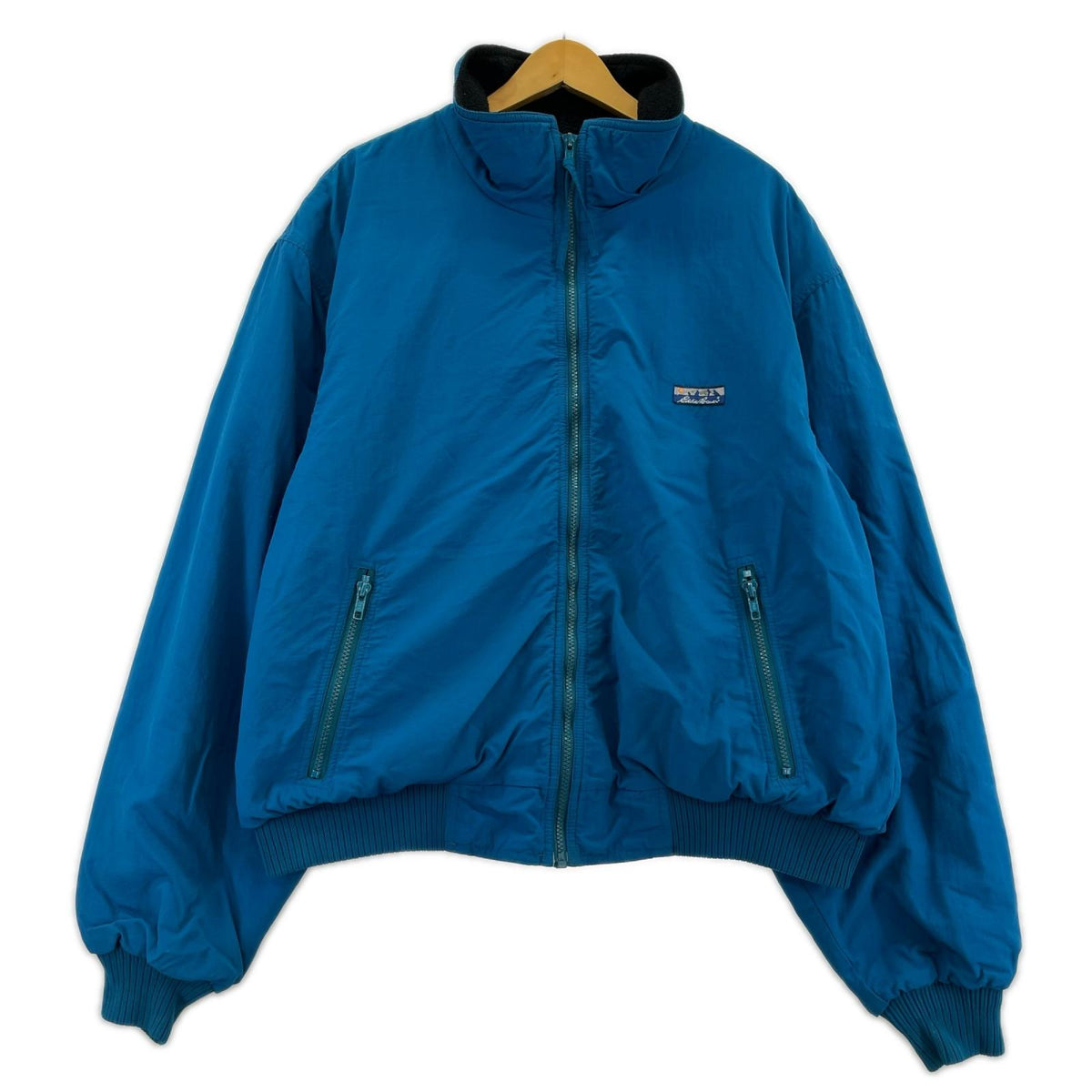 ブルゾン 80-90S 黒タグ XL アメリカ製 ブルー